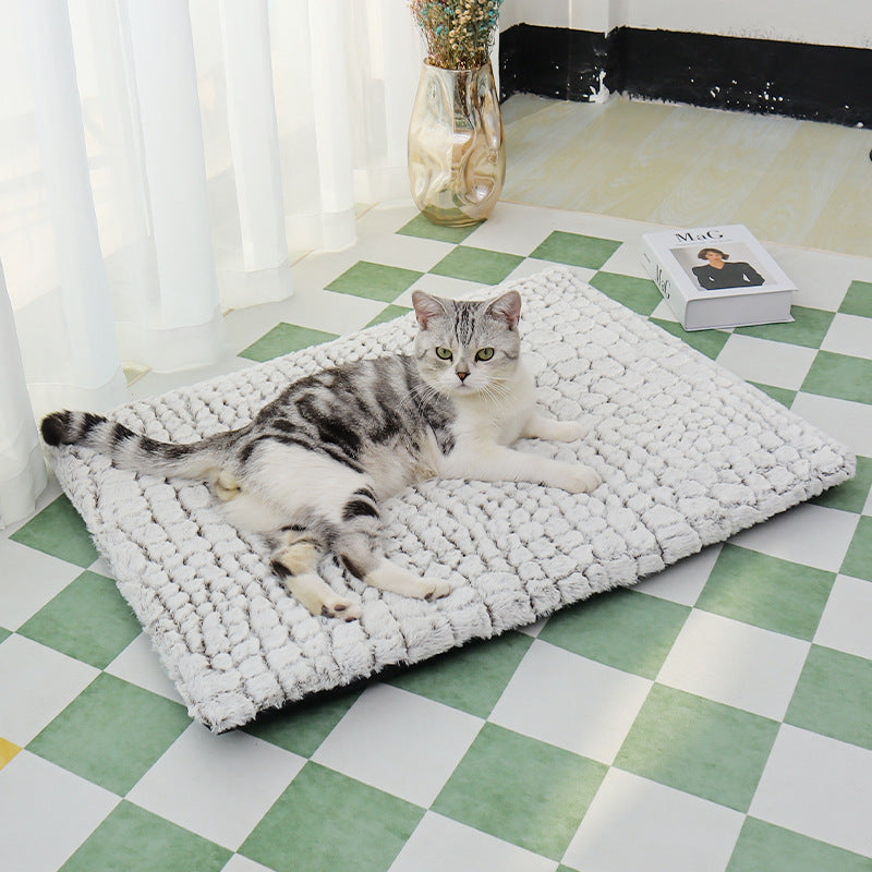 Warm Fleece Pet Bed for Cats and Dogs